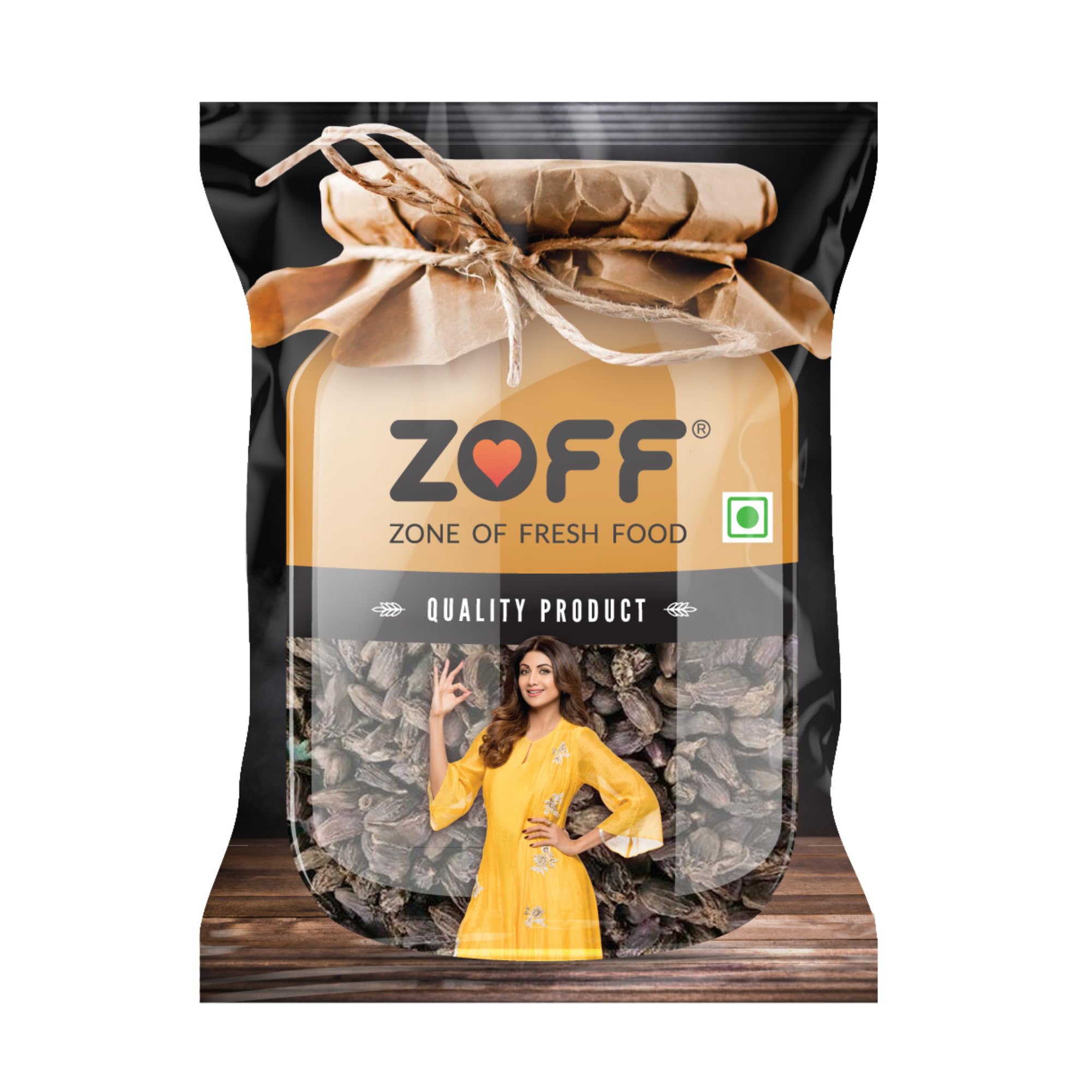 Zoff Premium Black Cardamom – Handpicked, Fresh, Smoky Flavor Black Cardamom Whole with Health Benefits for Culinary Excellence - 25gms-image-31