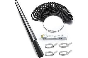Novellaire Ring Sizer Measuring Tool Kit: Ultimate Precision for Perfect Ring Fit