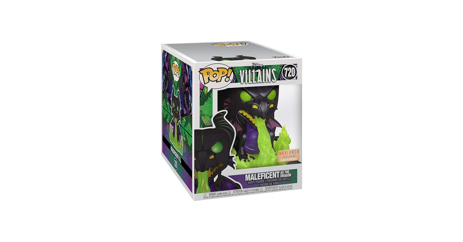 ディズニー　FUNKO POP マレフィセント ドラゴン　眠れる森の美女 Amazon.com: Funko Pop! Disney Treasures Maleficent Dragon