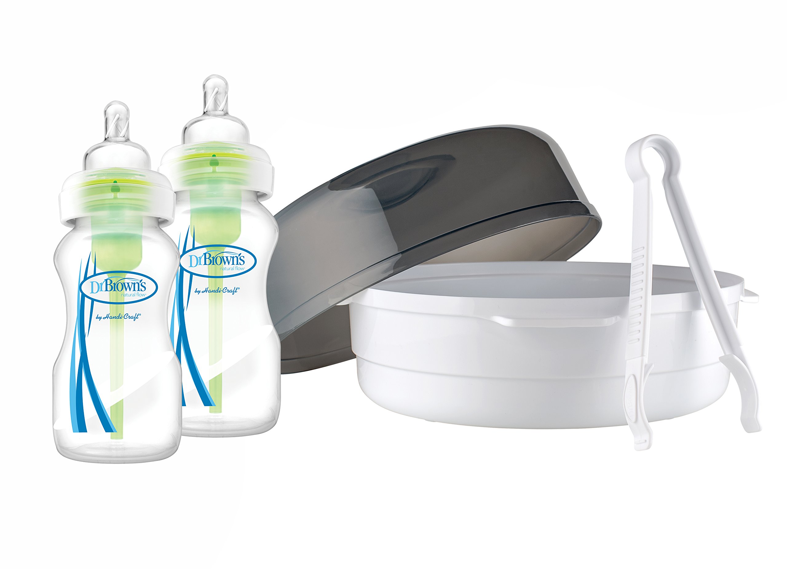 Dr Browns Options Microwave Steriliser Wide Neck Bottles 270 Ml