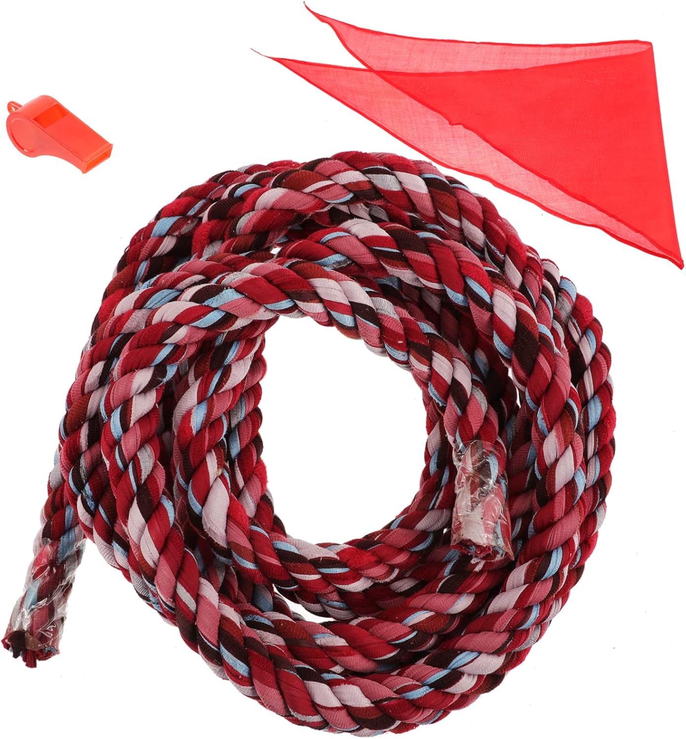 Toyvian 1set Cotton Tug of War Rope for Outdoor Games Twisted Pulling Rope for Parties and Picnics Teamwork and Cooperation
