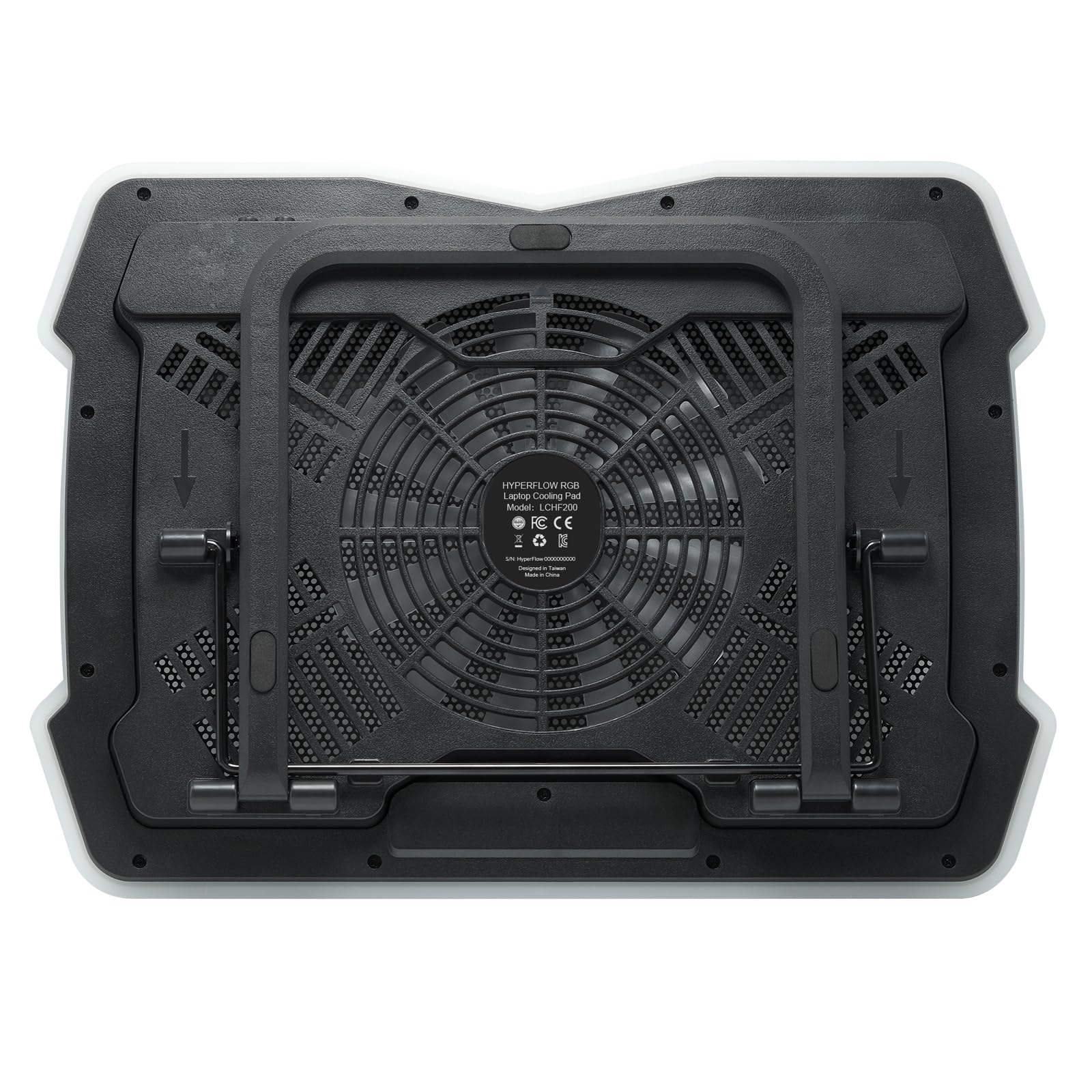 ANTEC LCHF200 Hyperflow RGB podkładka chłodząca do laptopa