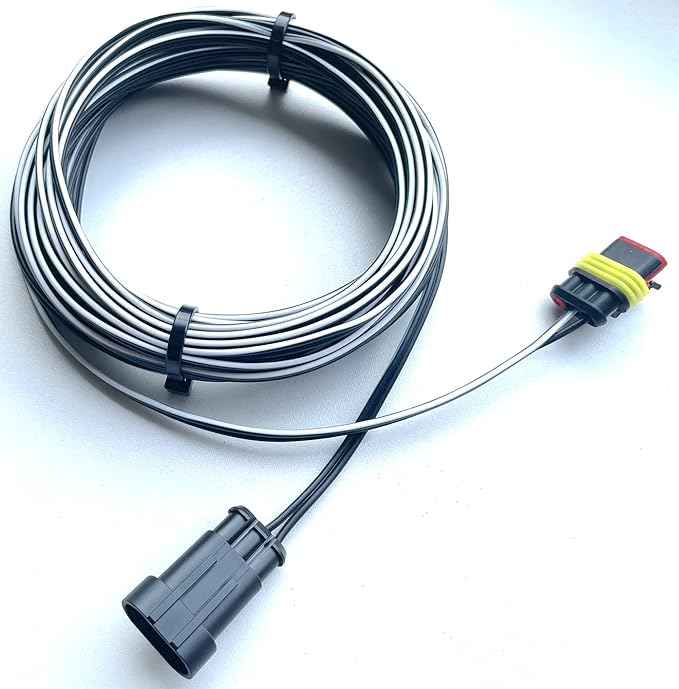 Timbera High Voltage Cable for HUSQVARNA AUTOMOWER – 310, 315, 320, 330x, 420, 430x – Jumper for Transformer Power Supply Adapter & Charging Station – (30m