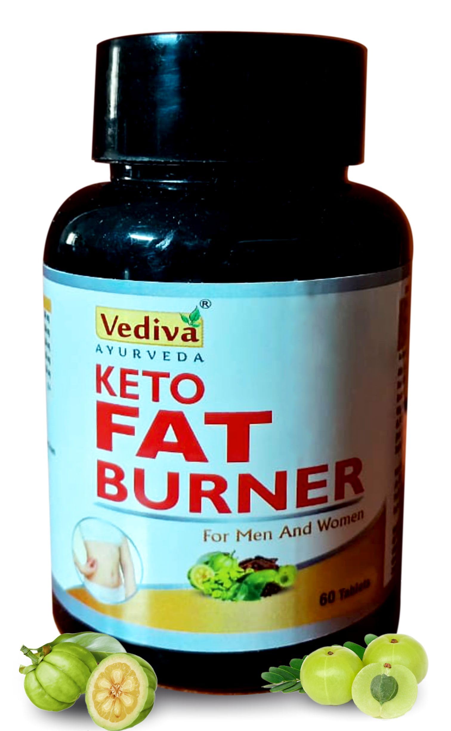 Keto Fatburner Ayurveda, 60 Tablets for Men & Women (Pack of 1)-image-8