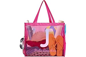 TRSODD Premium Initial Tote Bags For Girls, Women, Mom Gifts With Makeup Bag