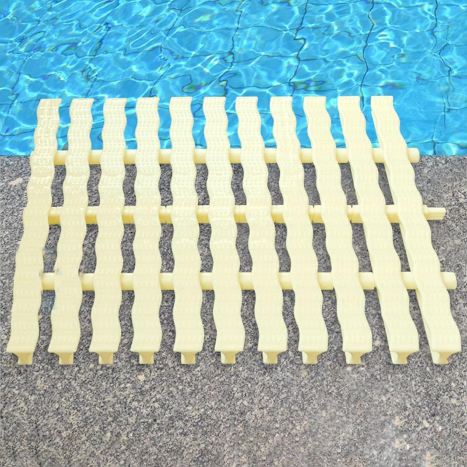 GLDYTVF Flexible Pool Drain Grates Versatile Overflow Grate & Shower Drain Cover Pool Drainage System for Optimal Water Flow Management Easy Installation & Durable Design