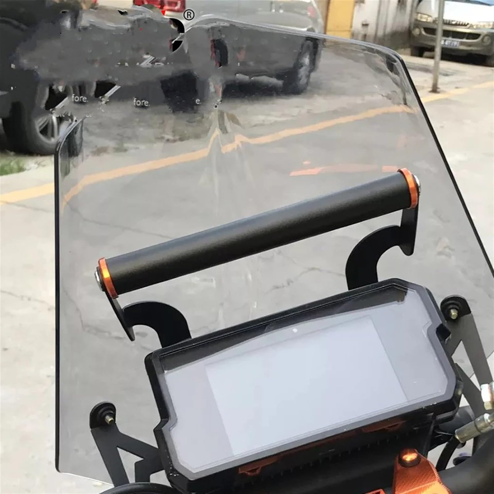 Soporte Navegación GPS Soporte Navegación GPS Soporte para Teléfono Móvil Adaptador Montaje Soporte Motocicleta para 390 para ADV Adventure Soporte para Navegación GPS