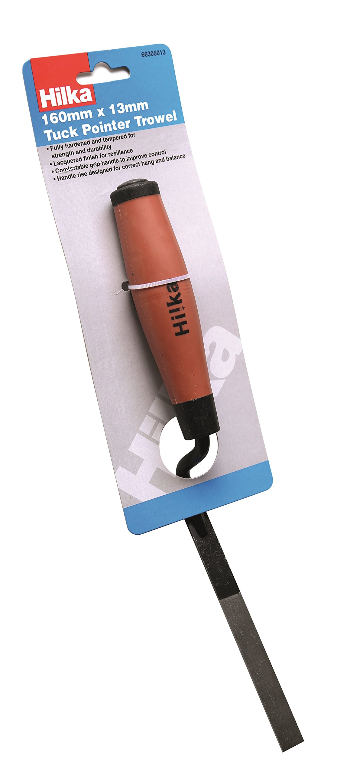 Hilka Tools 66305013 160mm x 13mm Tuck Pointer Trowel, Brown