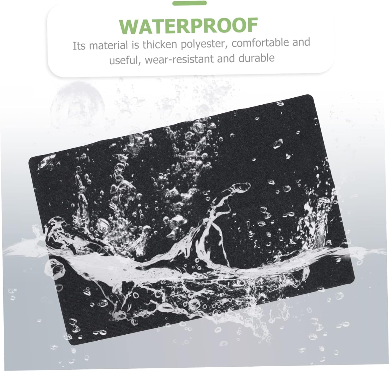 Office Chair Mat Non- Floor Protector for Hardwood Tile Carpet Thick Easy to Clean Under Desk Rug