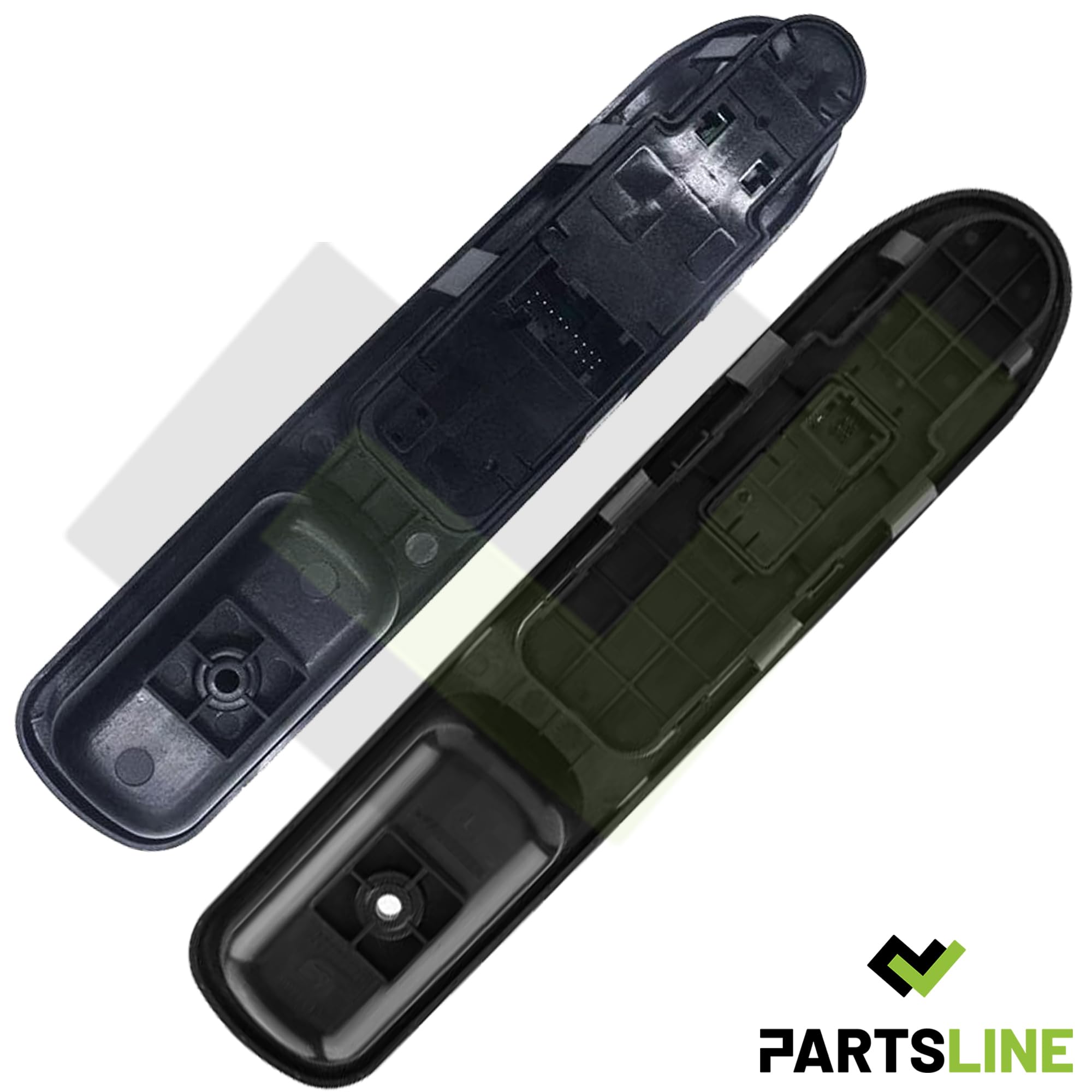 (Lot de 2) Bouton Platine de Lève-Vitre Avant Gauche ET Avant Droit compatible avec 207 BERLINE SW - 6554QL 6490HQ 6554HJ 6554QA