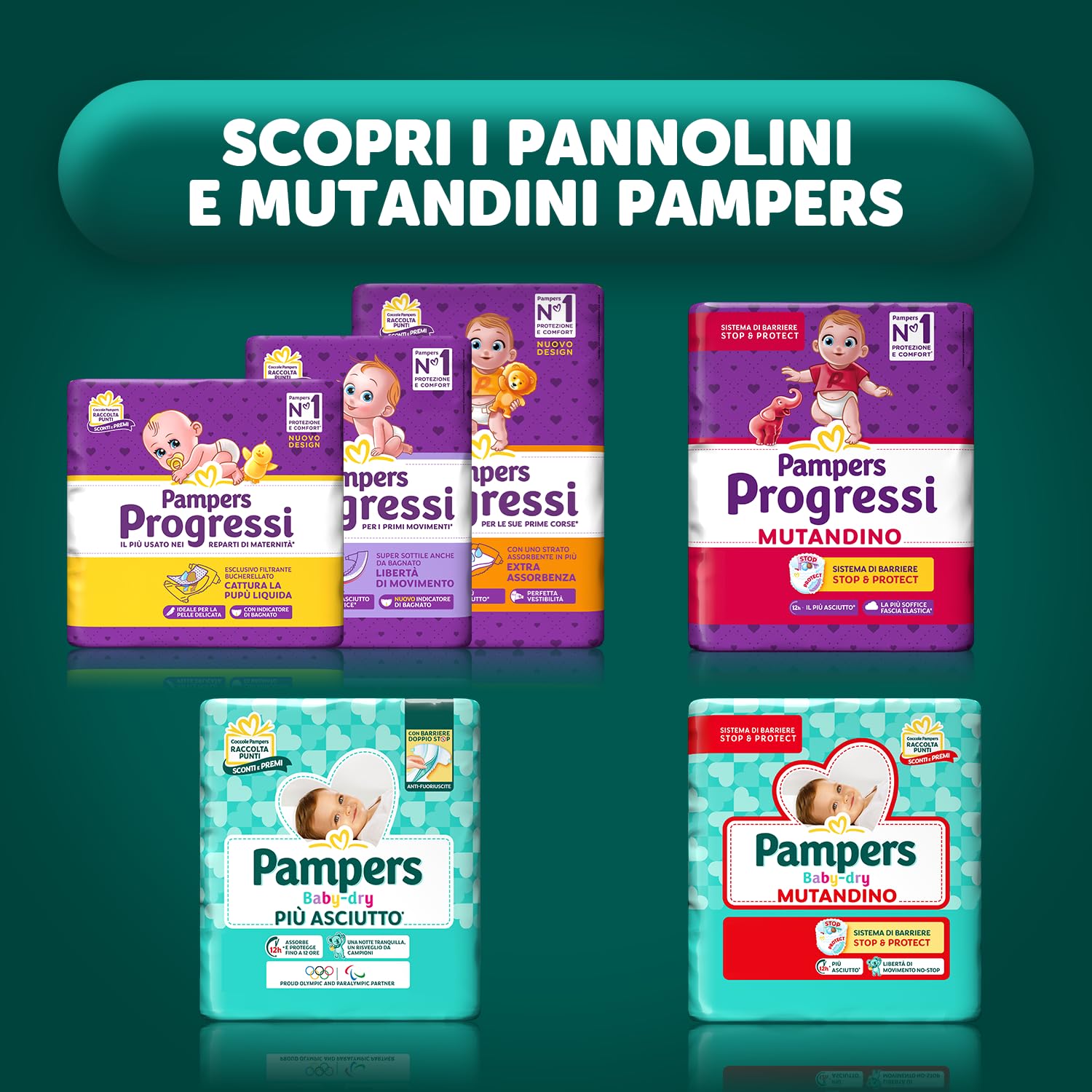 Pampers Sol y Luna Pañales Extralargos, Talla 6 (15-30 kg), 78 Pañales