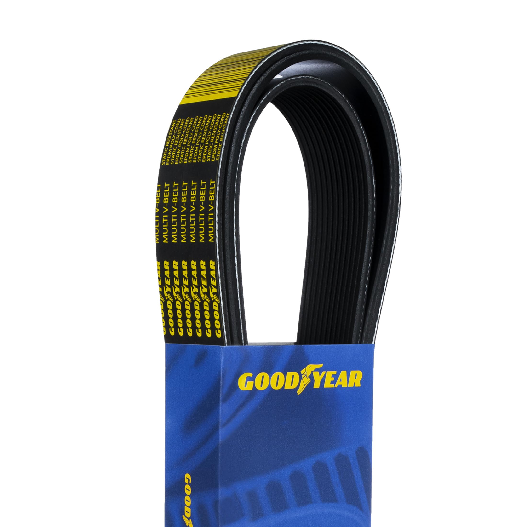 Cinturón serpentino Goodyear 1120864 evita ruidos y fallos de motor 8