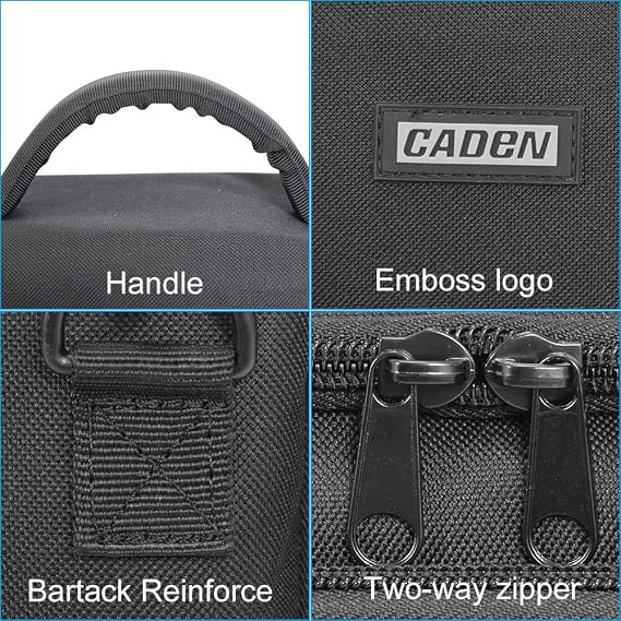 حقيبة ظهر كاميرا CADeN ، حقيبة كاميرا DSLR / SLR ، متوافقة مع حقيبة كاميرا Sony Canon Nikon
