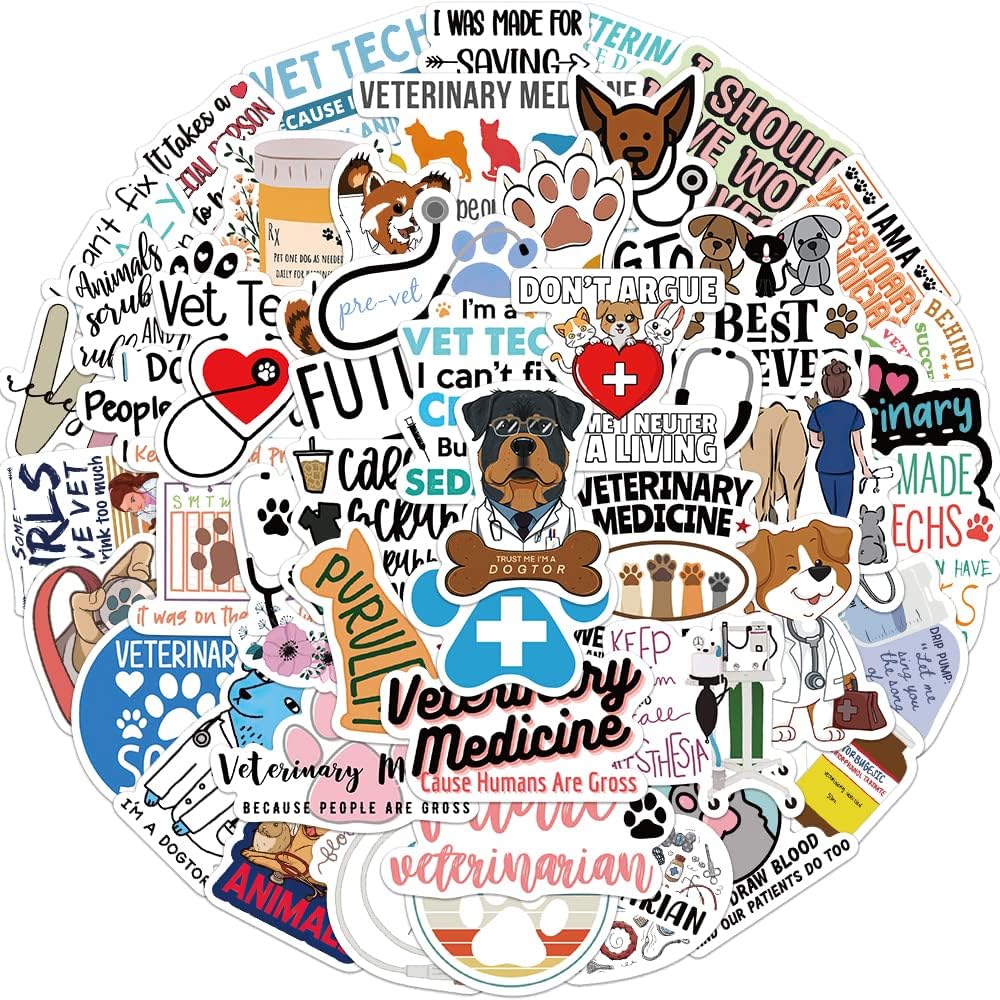 Stickers Decals 50 Pack