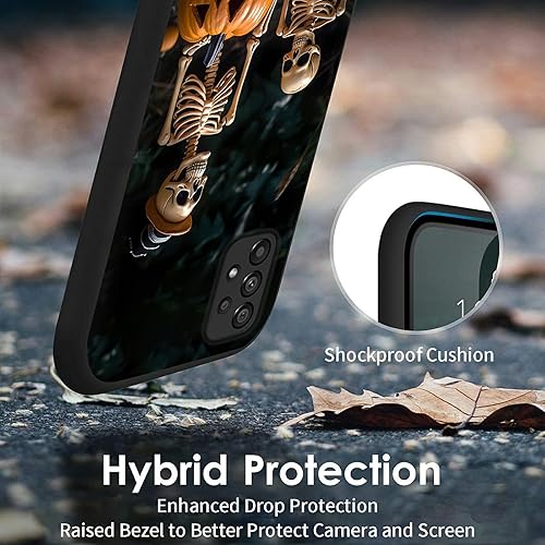 Miniatura 575 de Funda protectora para Samsung Galaxy A13 5G/A04S para Samsung Galaxy A13 5G/A04S, funda de silicona TPU suave con calavera de rosa, diseño elegante