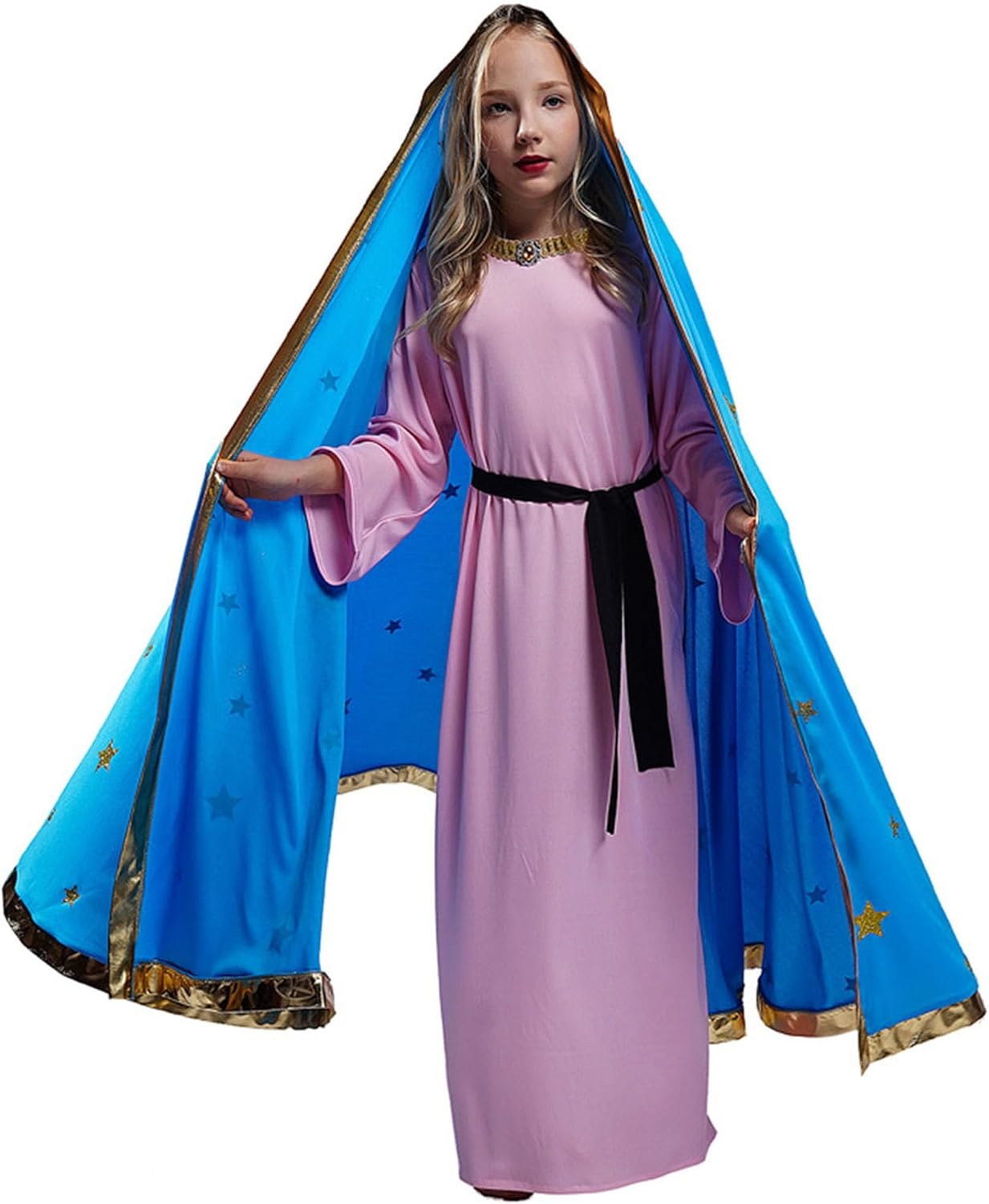 Saint Costume Kids Virgin Mary costume for Girls Saint Costume Girls Halloween Costume