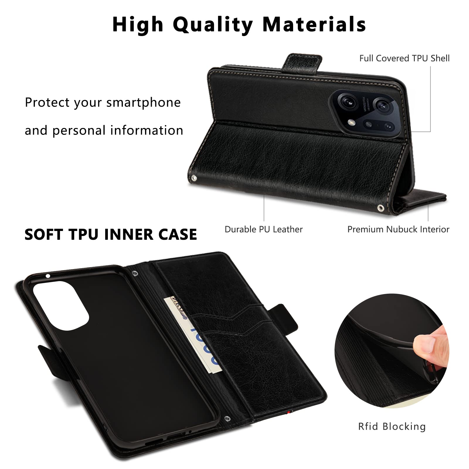 Oppo Find X5 Lite DESSEN Cover Per Oppo Find X3 Lite 5G Con Protezione Cover Oppo Find X3 Lite - Foto 8