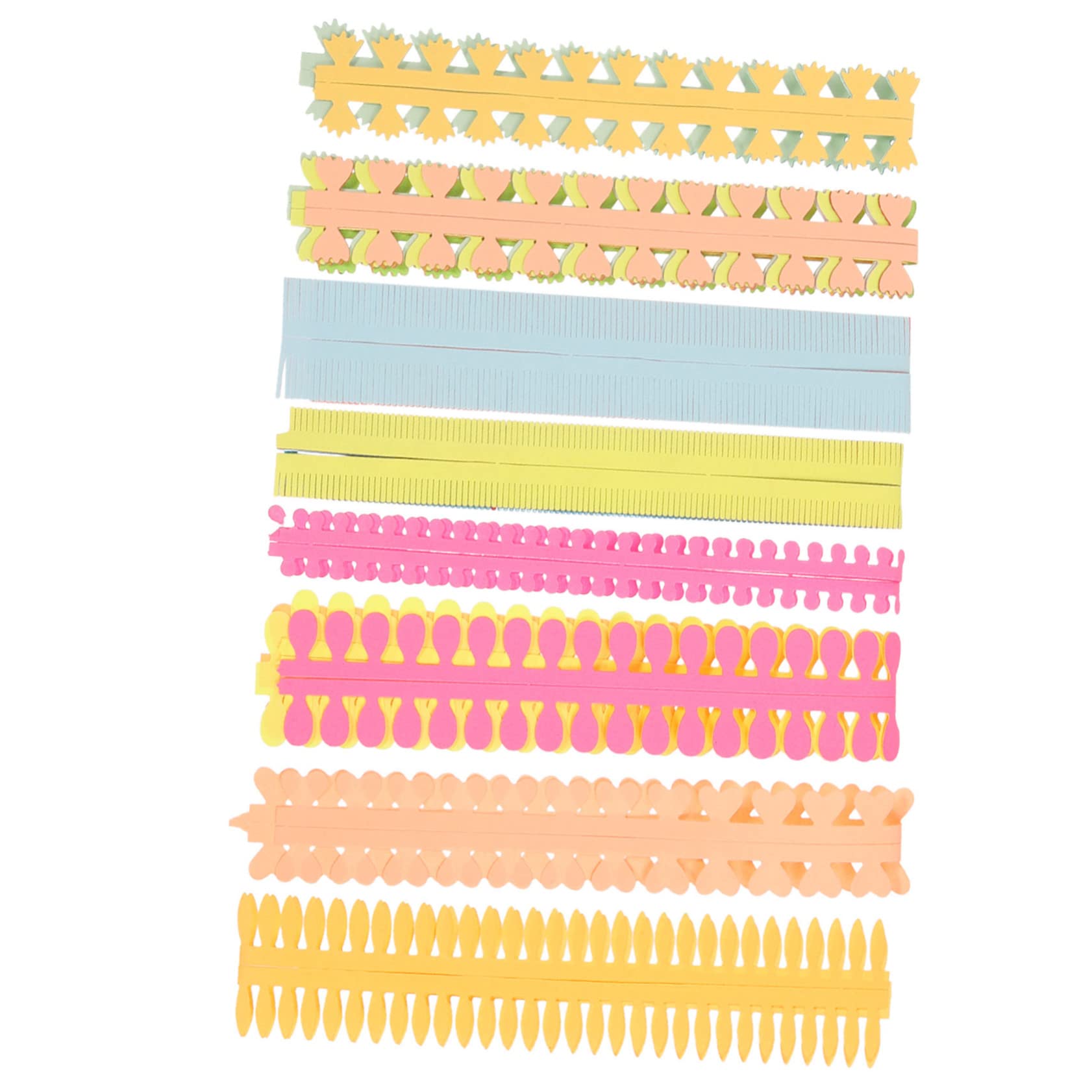 PRETYZOOM Paper Quilling Set 9 Color Quilling Strips Handmade Craft Kit Decorative Quilling Art Paper for Home