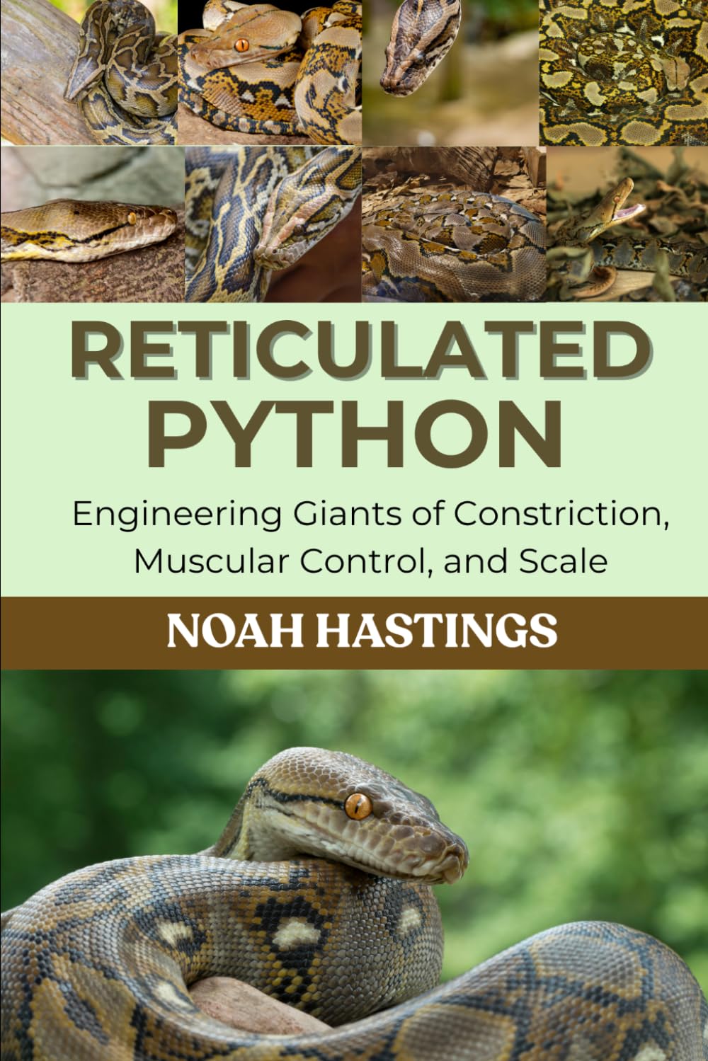 RETICULATED PYTHON: Engineering Giants of Constriction, Muscular Control, and Scale