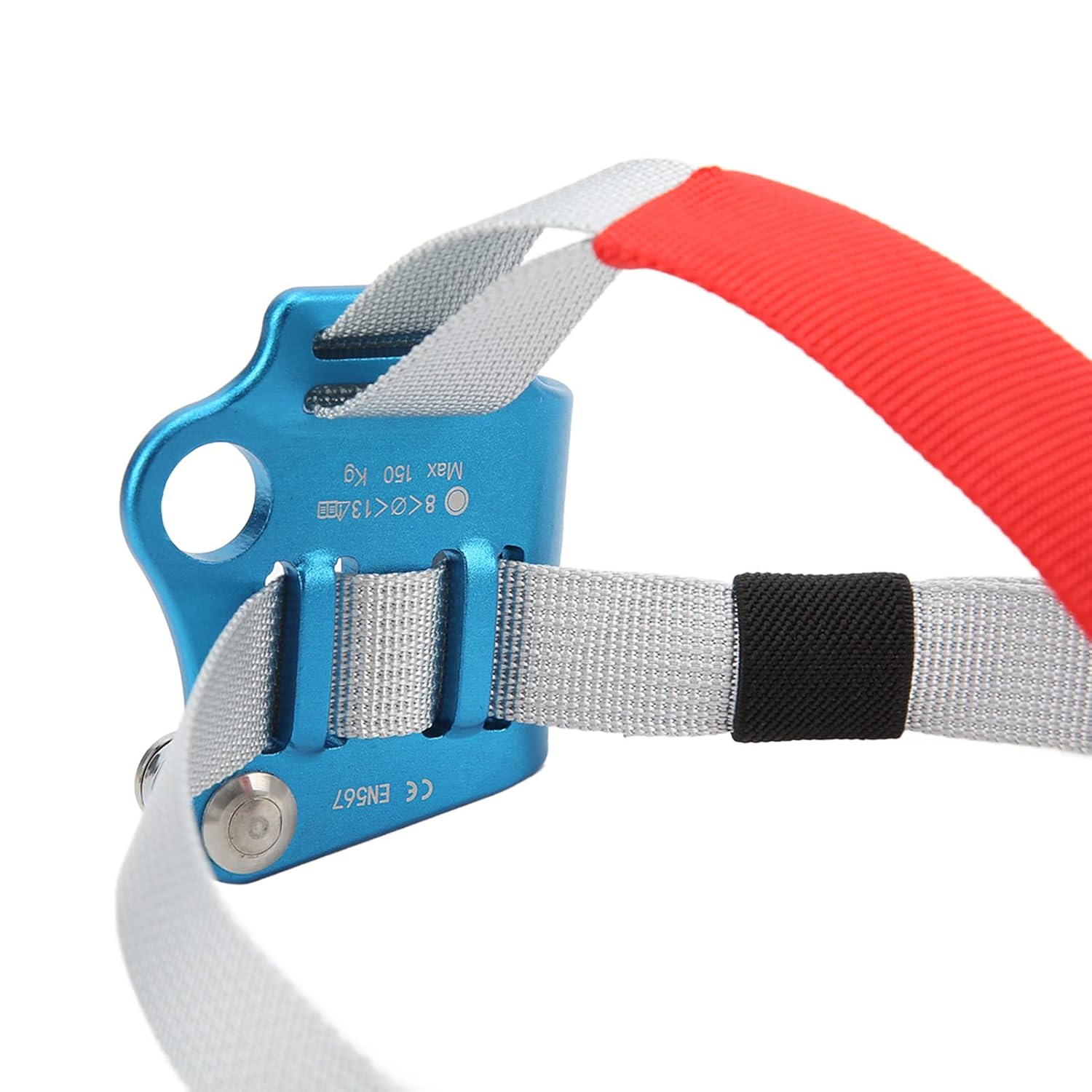 Foot Ascender Riser Rock Climbing Mountaineering Equipment Climbing Device Foot Ascender Aluminium Alloy High Hardness Light Weight Portable Nonslip Design(Right Foot)