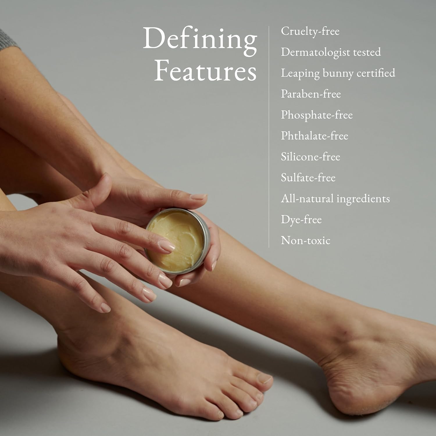 Multi-Use Restore Balm – Organic Shea Butter Skin Balm for Face Body Lips – Hydrating Repair Moisturizer for Dry Sensitive Skin – Travel Size Botanical Aromatherapy Balm