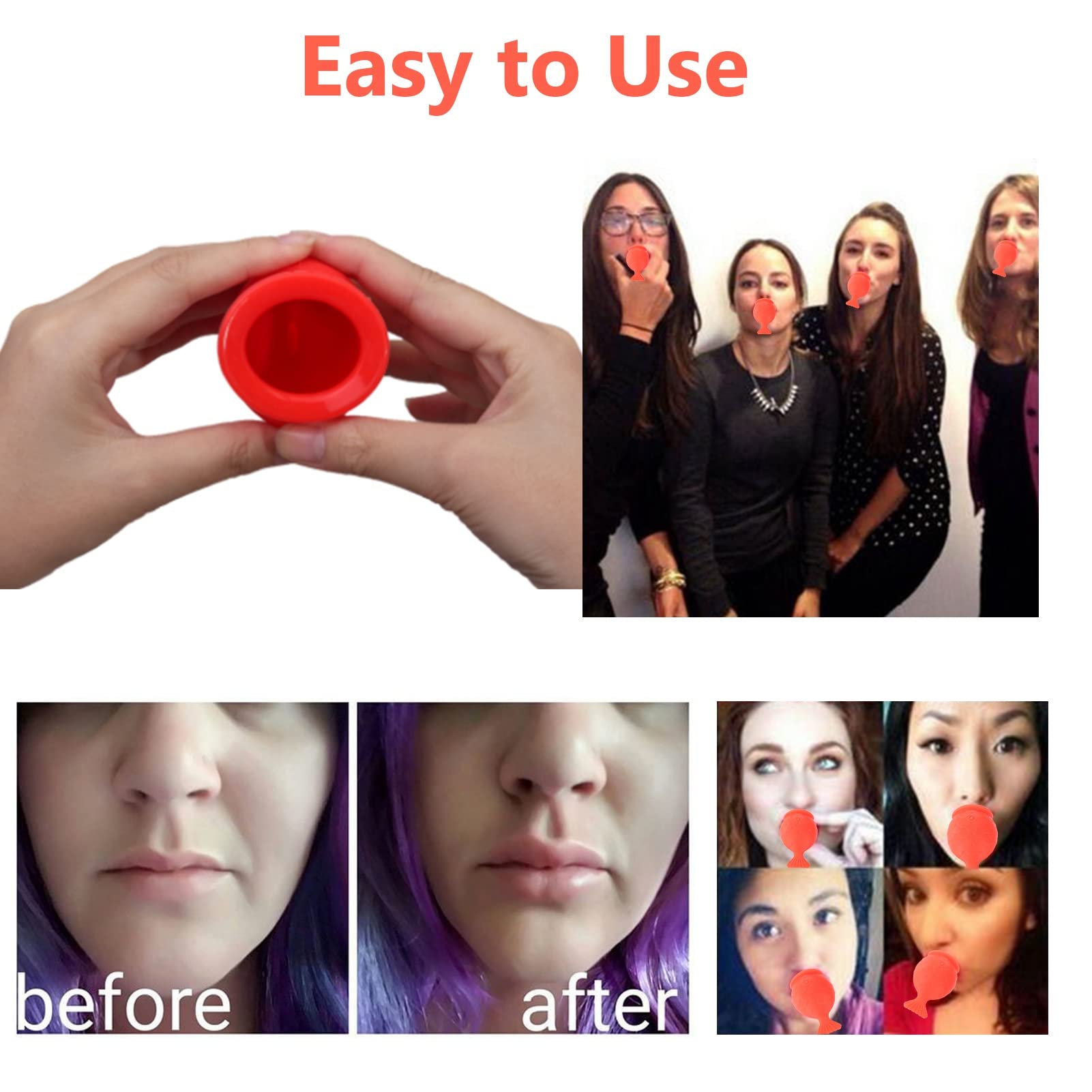 Estink Dispositivo para Realzar Labios Herramienta de Belleza para Mujeres
