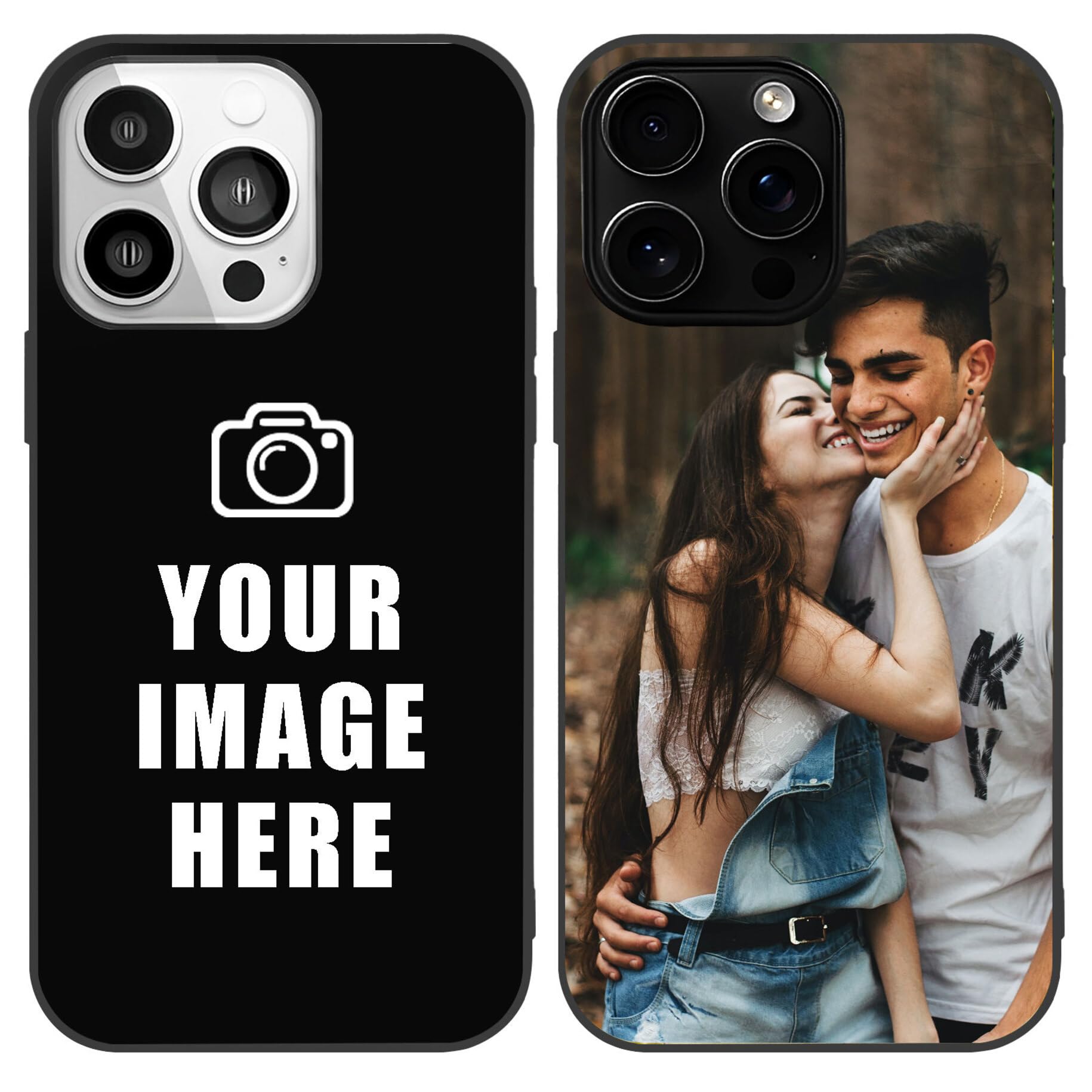 Custom Pictures Phone Case for iPhone 16 15 14 13 12 11 Pro Max Plus X XS Max