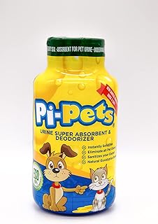 PI-Pets: Urine Super Absorbent Solidifier & Deodorizer Powder- Portable Toilet Clean Waste Chemicals - Bio Gel Gelling Agent - 100% Eco Friendly 4.58 Oz