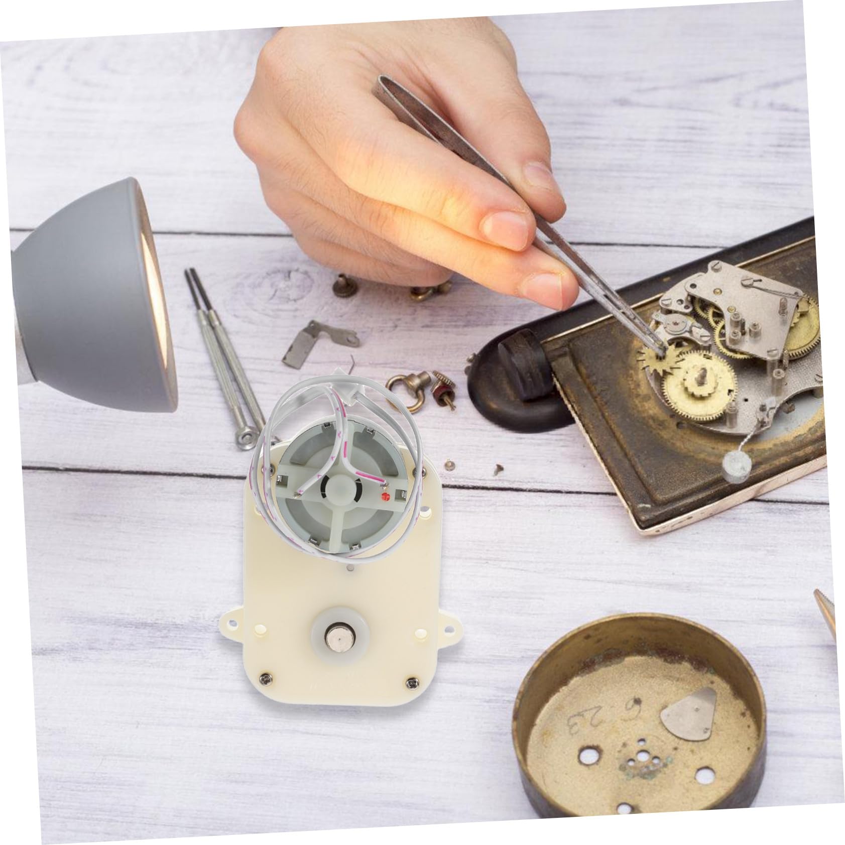Motor DC de Reducción de con Torque para Caja de Reloj Automático Motor Silencioso para Hogar Oficina y Joyería