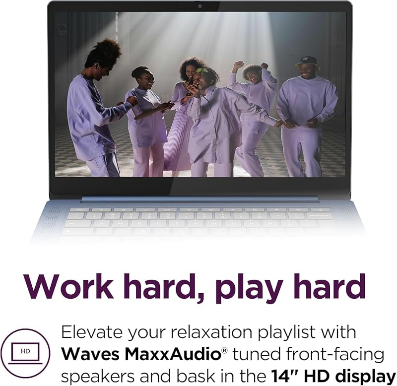 Lenovo IdeaPad Flex 3i Chromebook, 12.2" 2K (1920x1200) Touchscreen, Intel N100, 4GB LPDDR5-320GB Storage (64GB eMMC+256GB SD Card), IPS, HDMI, USB-A, USB-C, Wi-Fi, Bluetooth, Chrome OS, Abyss Blue image 4