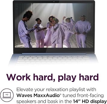 Lenovo IdeaPad Slim 3 Chromebook 2025, MediaTek Kompanio 520, 14 FHD Display (1920 x 1080), Chrome OS, 4GB LPDDR4X, 320GB Storage (64GB eMMC+256 GB MSD), Wi-Fi 6, for Business Student, w/Accessories