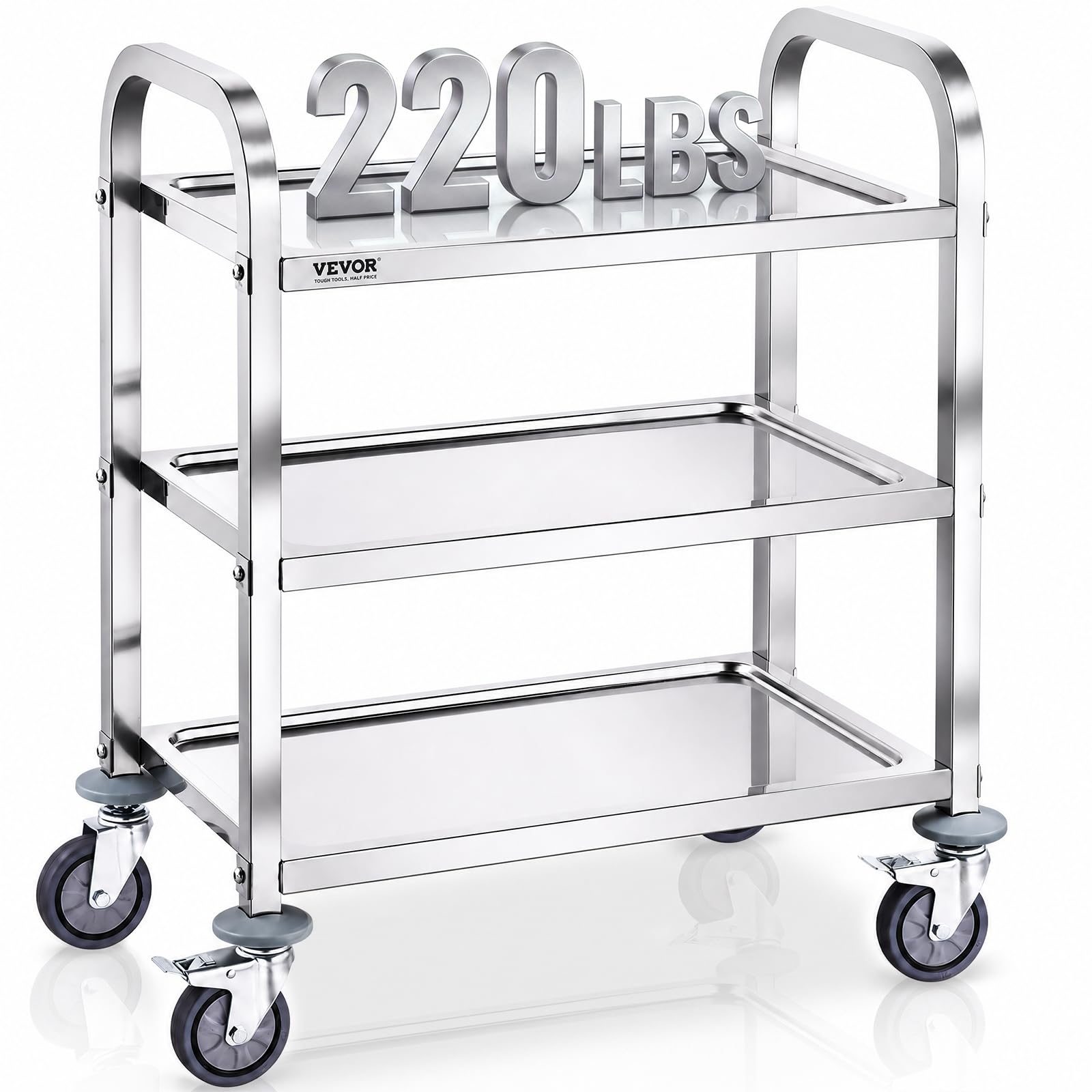 VEVOR Stainless Steel Cart