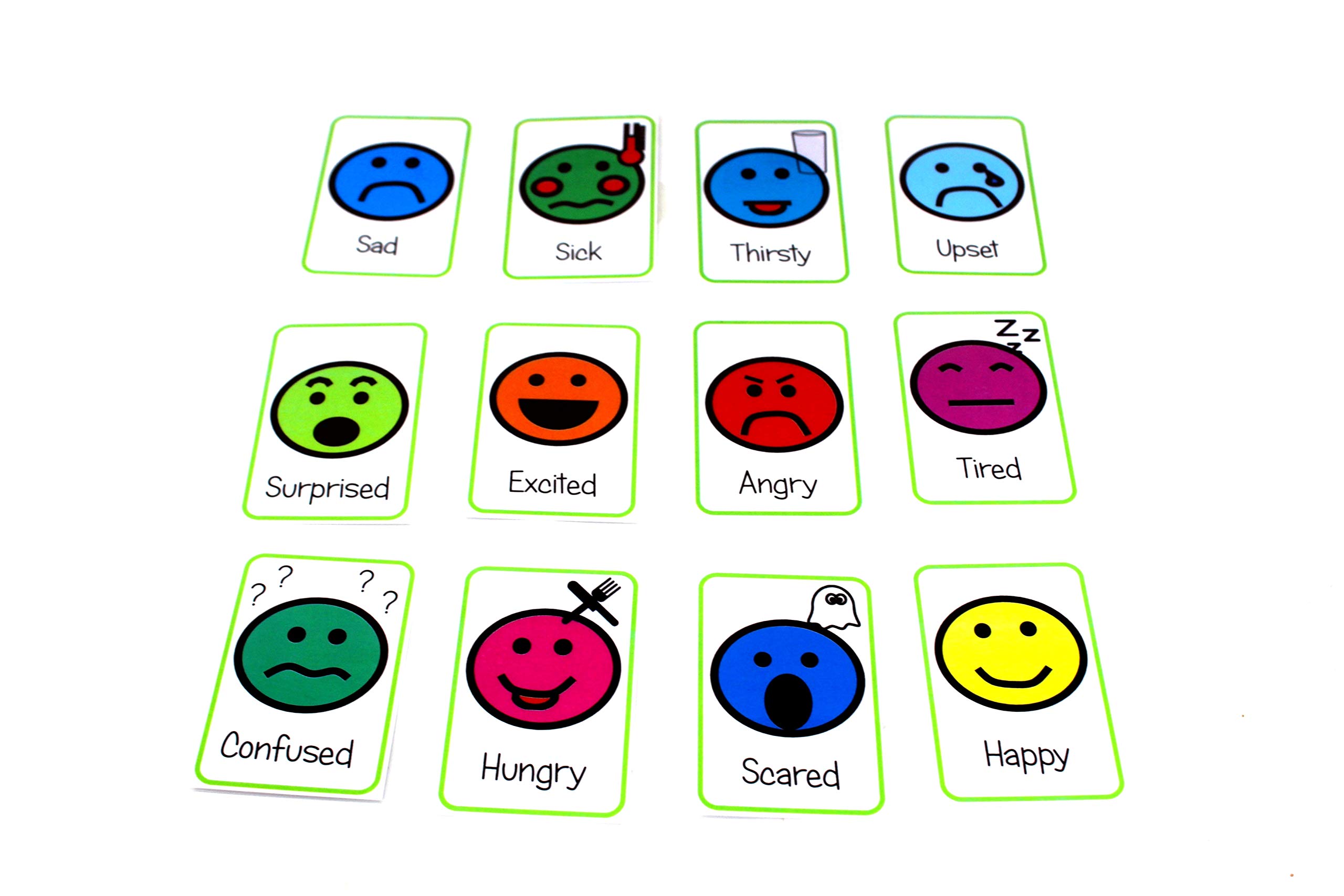 Buy kids2learn Traffic Light Emotion Flash Cards & Behaviour Warning