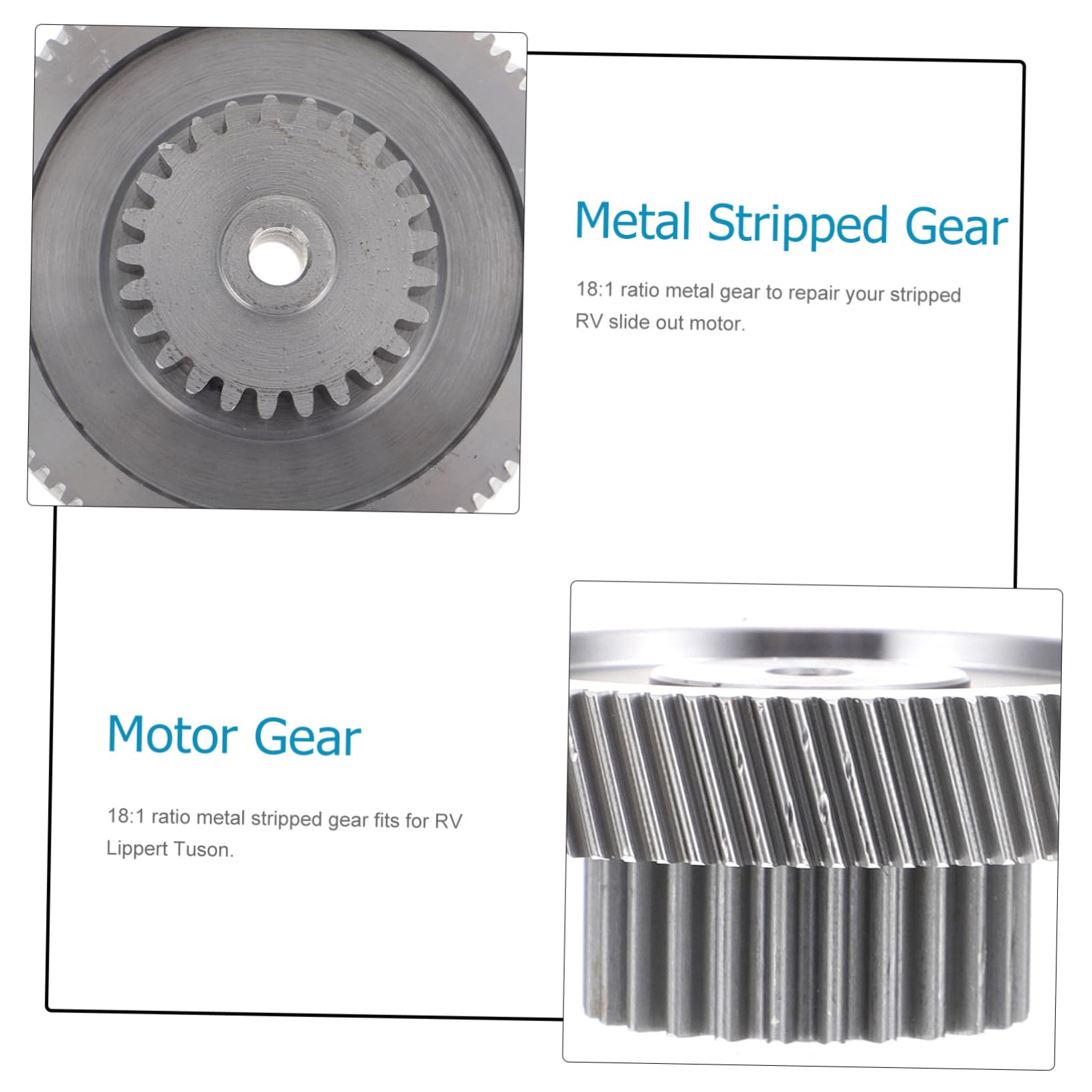 GLEAVI 2stücke Metall-gear Motor Für Rv Leicht Zu Installieren Ersetzt Defekte Aktuatoren Effektive Lösung Für Funktionswiederherstellung Kompatibel Mit Gängigen Modellen