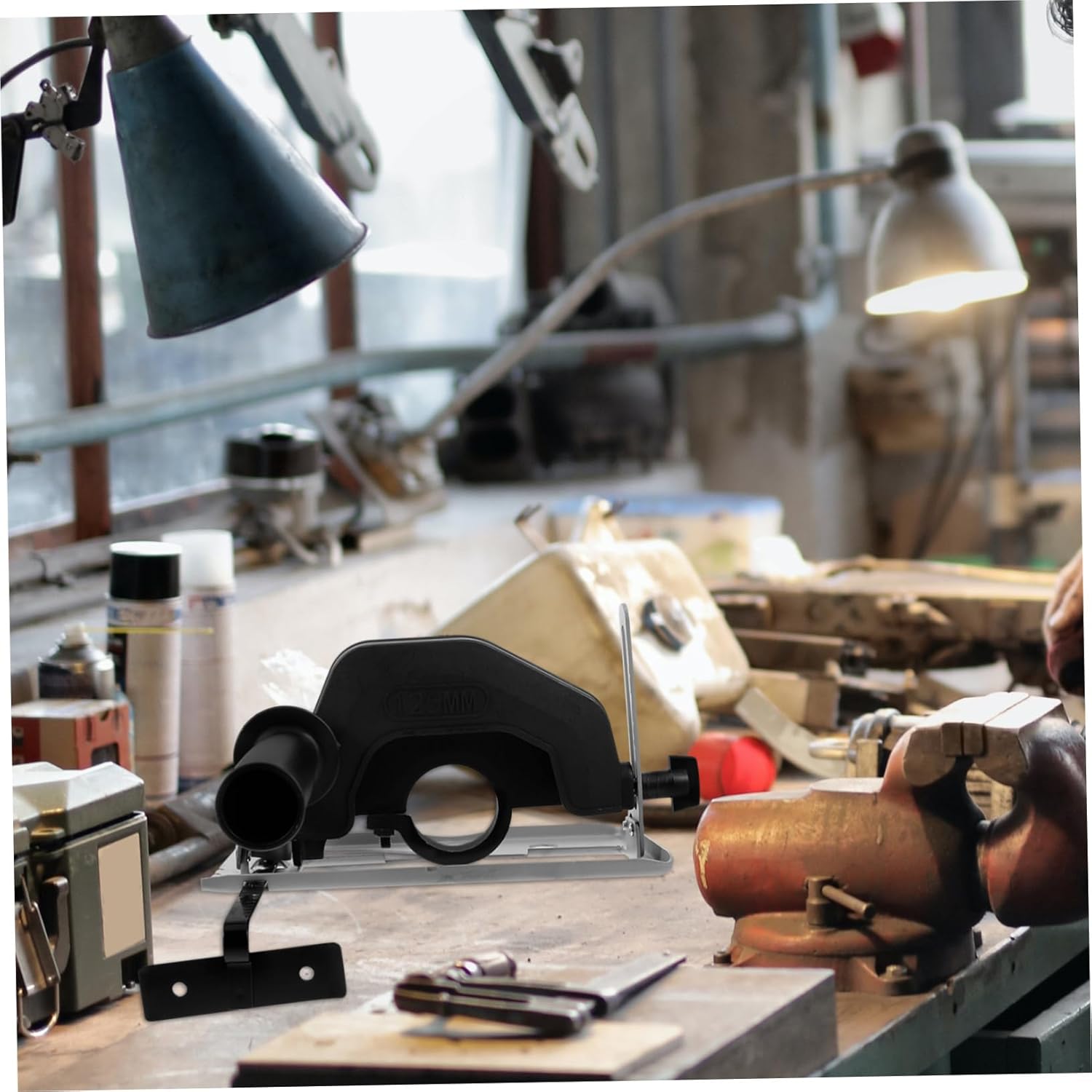 POPETPOP 2sets Angle Grinder Stand Angle Base Bracket Adapter for Woodworking Tools