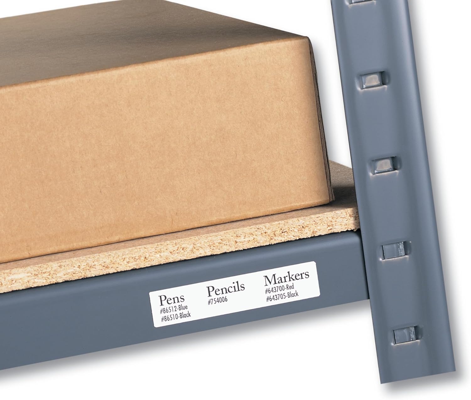 Avery Durable White Cover Up ID Labels for Laser Printers, 0.625" x 3", Pack of 1600 (6577)