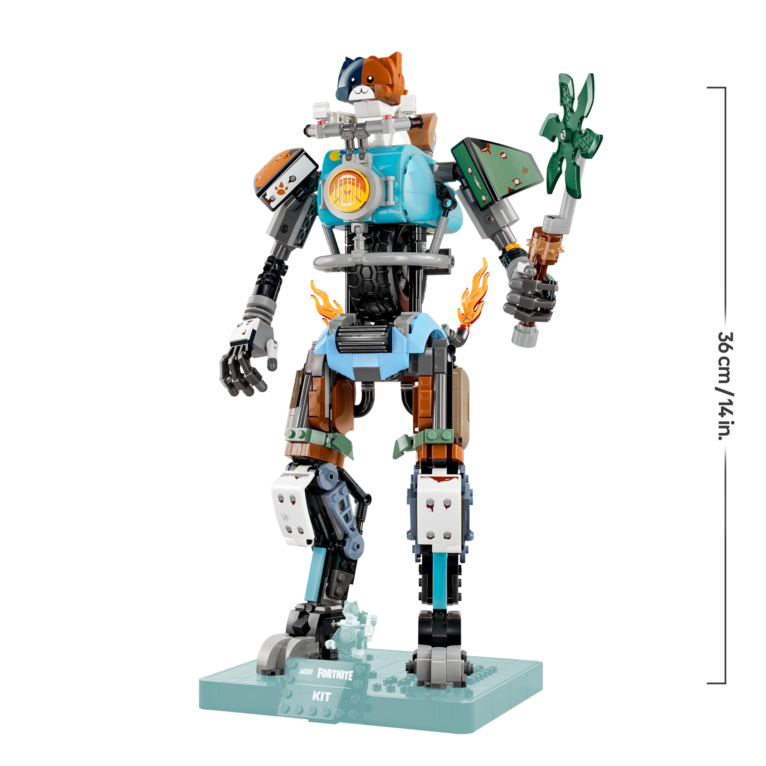 LEGO Fortnite KIT - Action Figure Giocattolo con Piccone Artigli Potenti e Ruota Girevole - Decorazione da Cameretta - Regalo per Gamer, Bambini e Bambine da 12 Anni in su Fan dei Videogiochi - 77081