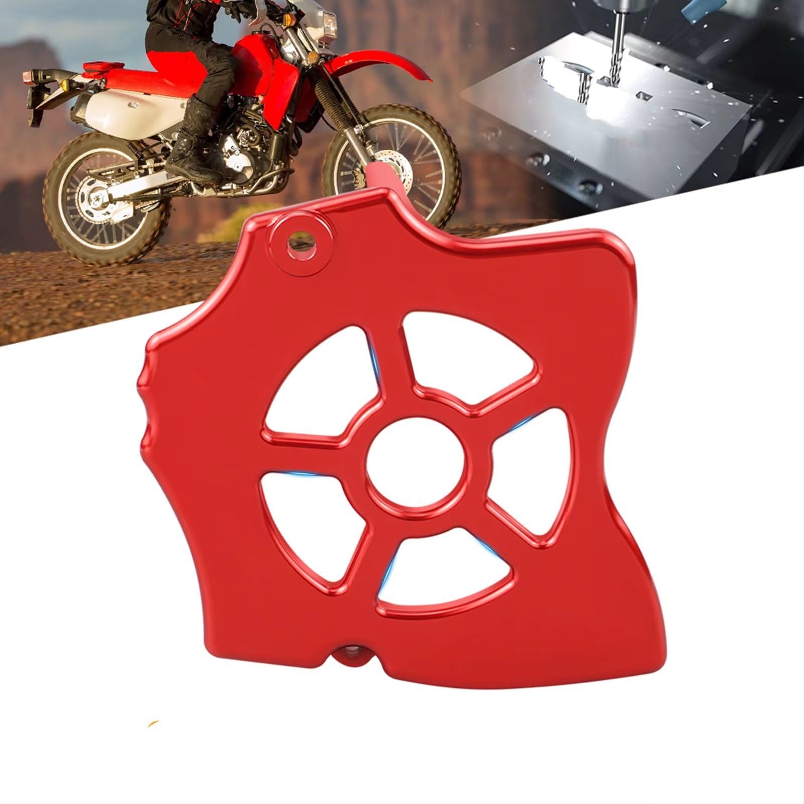 Protector cadena cubierta piñón delantero motocicleta Para XR650L