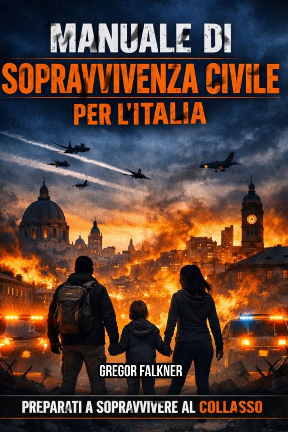 MANUALE DI SOPRAVIVENZA CIVILE PER L’ITALIA: Come prepararsi e proteggere la tua famiglia in caso di guerra, blackout, attacchi chimici e crisi estreme.