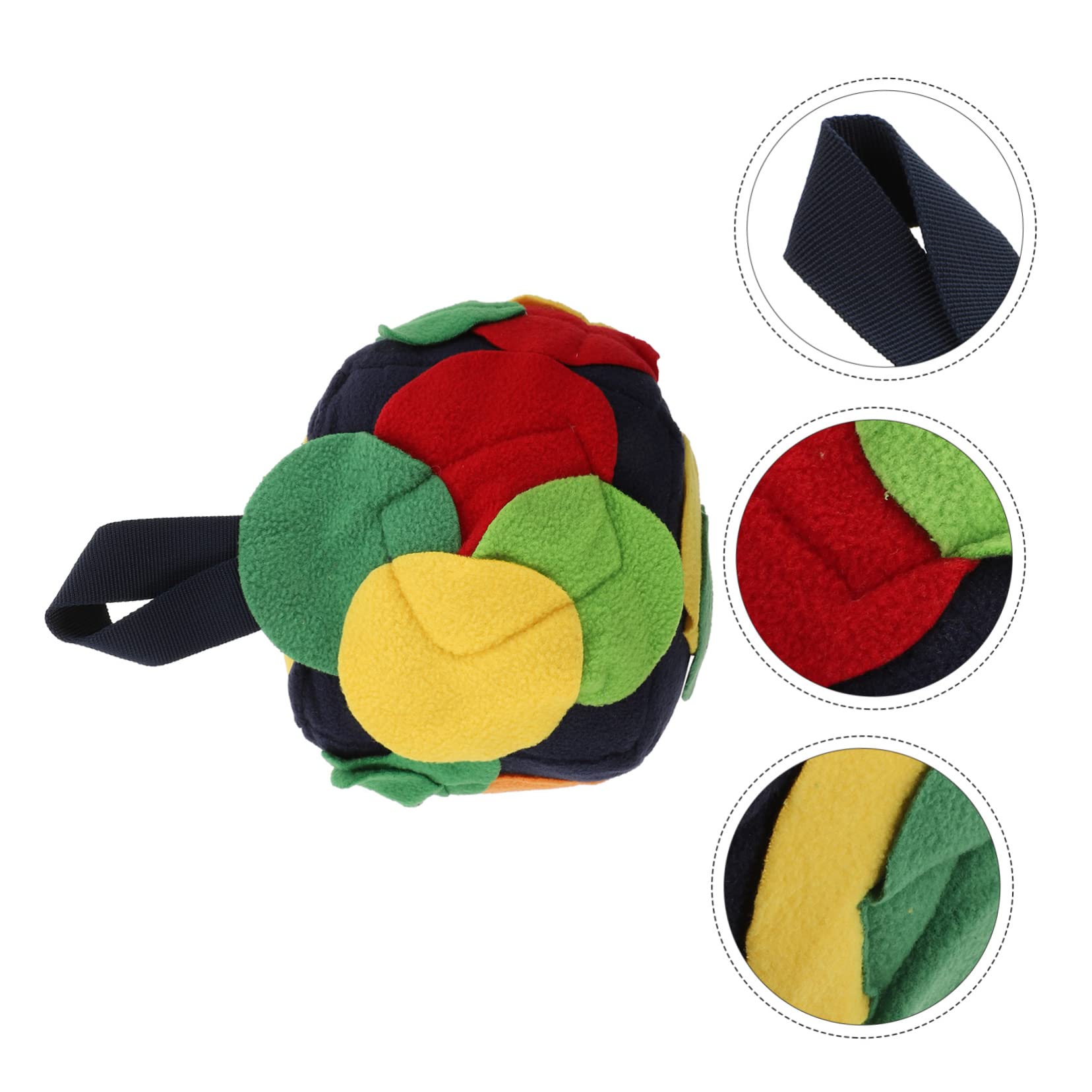 FRCOLOR 3 Stück Interaktives Hundespielzeug Snuffle Pet Supplies Futterspender Futtersuchspielzeug Hundetraining Und Lustige Futtermatte