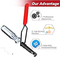 Vista 6 de Dreyoo herramienta de ajuste de válvula de tuerca de 10 mm, perno de ajuste de válvula ranurada, herramienta de rectificado de válvulas compatible