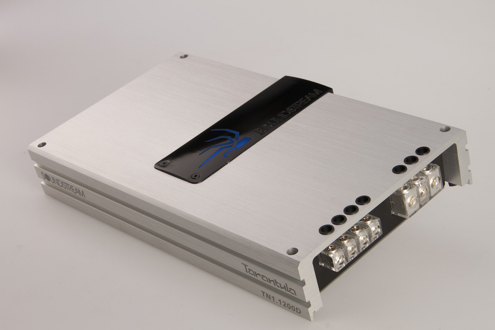 Soundstream TN1.1200D Monoblock Tarantula NANO Series Class-D Amplifier - Silver