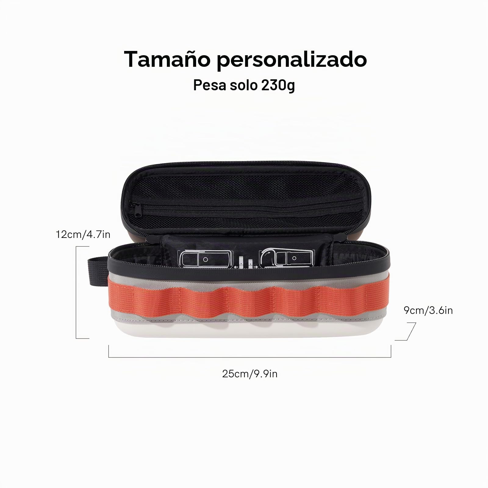 OutIn Nano Cafetera Espresso Eléctrica Portátil Estuche Protector de EVA