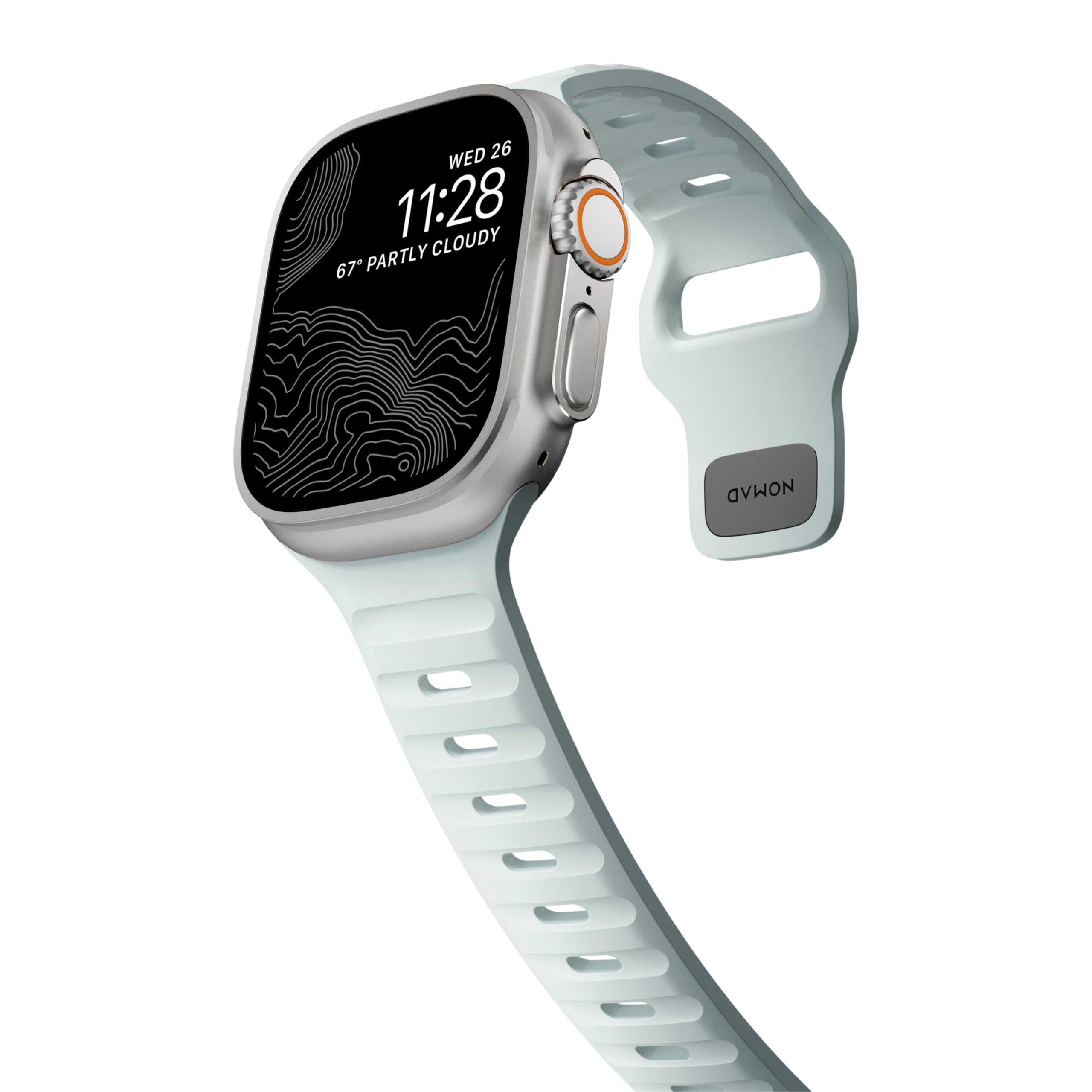 NOMAD Sport Band V2 | für Apple Watch 42/44/45/49mm | strapazierfähiges, wasserfestes Uhrenarmband