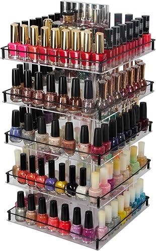 MK302  Acrílico Nail Polish Rotating Display Rack