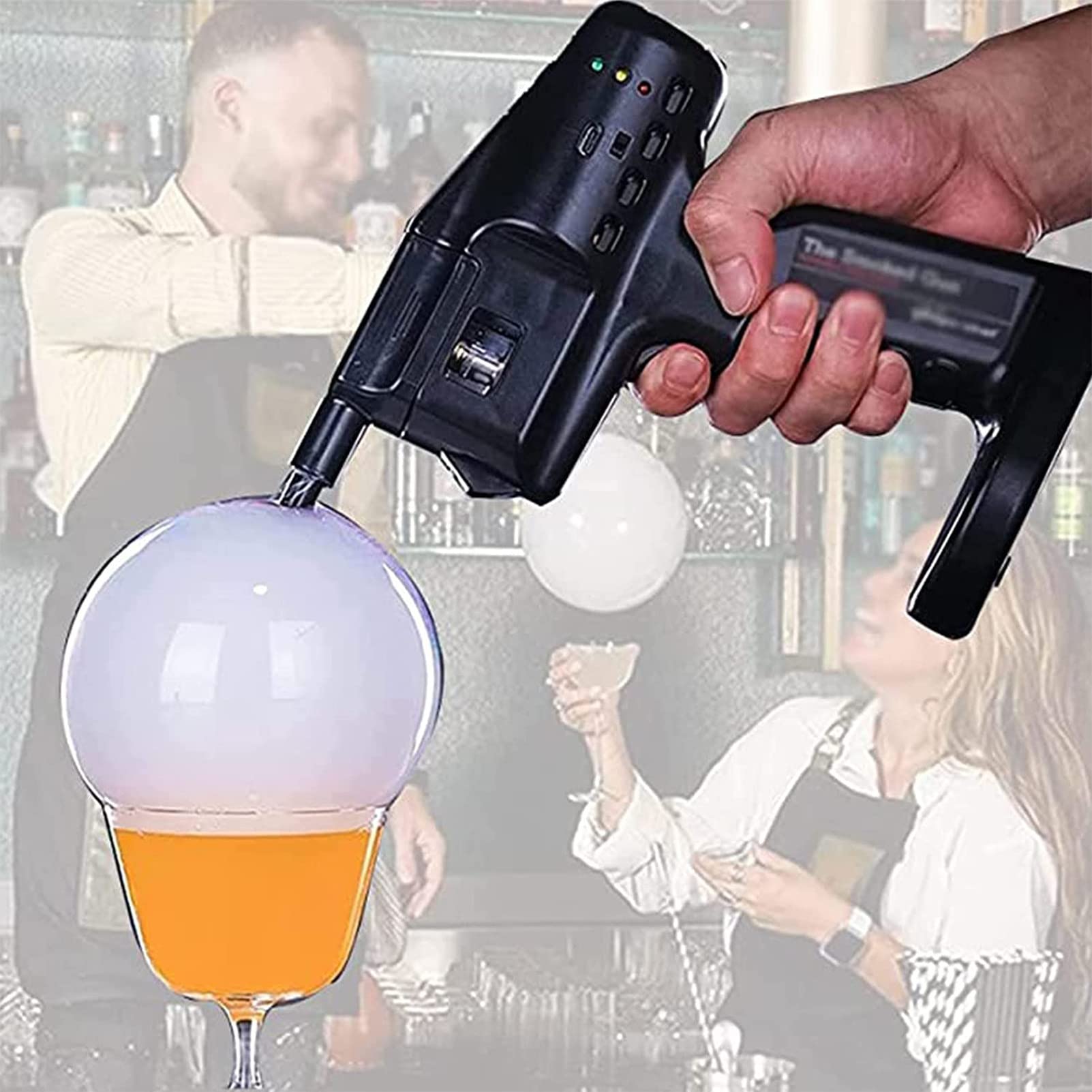 Ręczny pistolet dymny do koktajli molekularnych i napojów