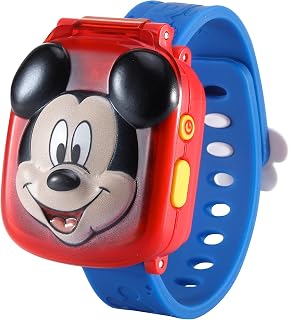 VTech Mickey Educational Watch - Kids Watch with Digital Display, Stopwatch, Alarm Clock and Educational Games - For Children Aged 3-6 Years