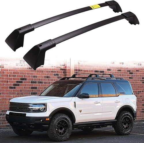 Barras transversales de 265 libras para Ford Bronco Sport Badlands 2021-2025 y Outer Banks 2022-2025 y primera edición 2021 y Heritage Limited