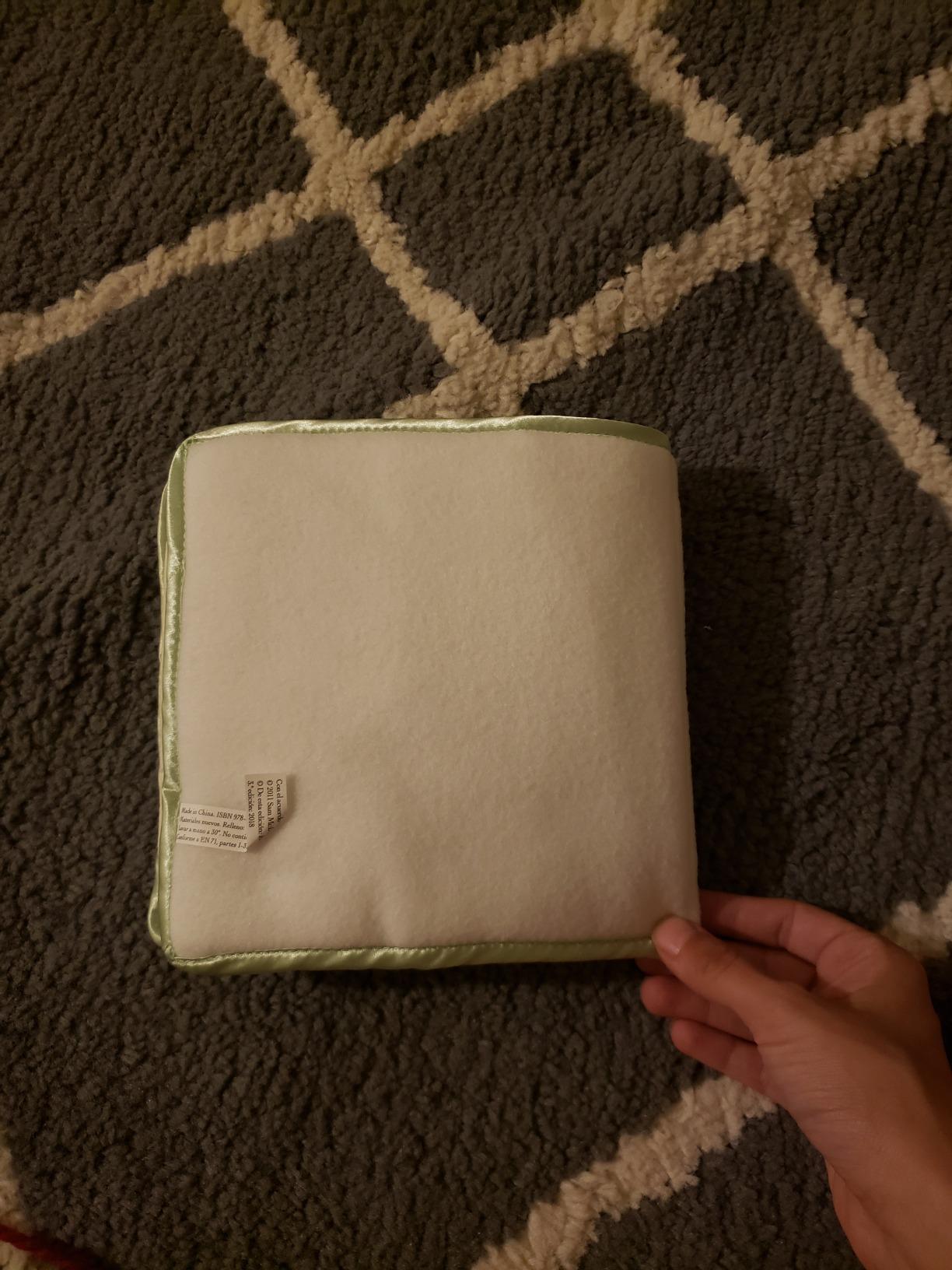 El libro de tela es hermoso