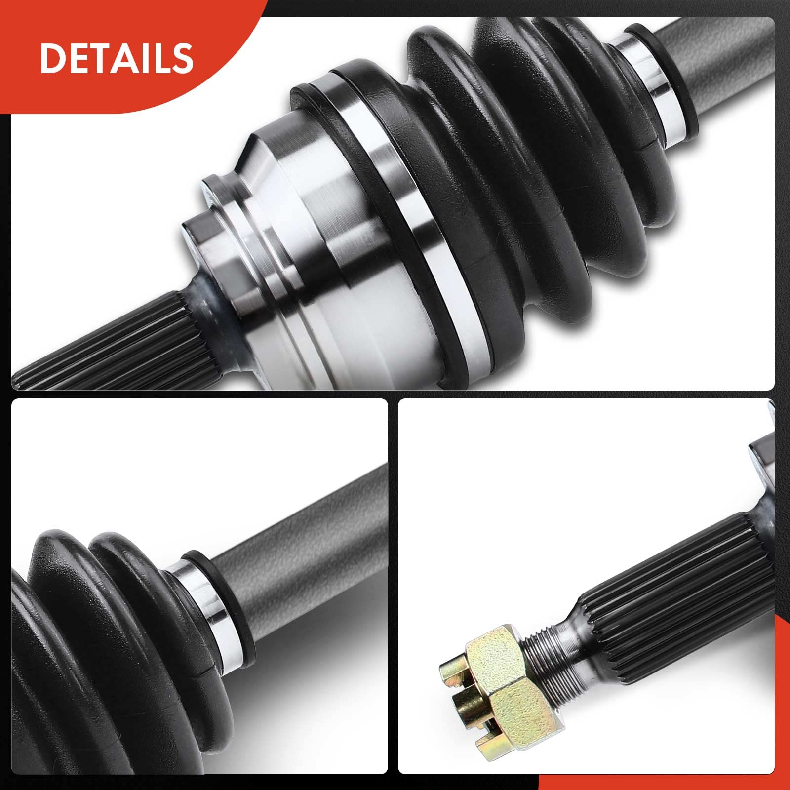 Cardan Avant Droit A-Premium CV Axle Assembly - Front Left Driver Side For Jeep  Compass Patriot & Dodge Caliber 2007-2017 Jeep Patriot CV Joint Axle